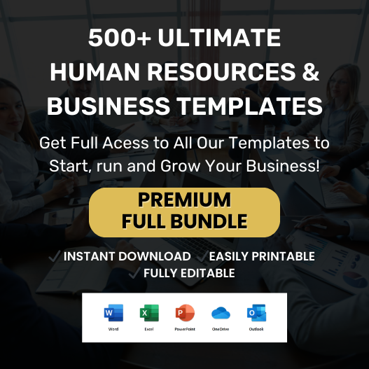 500+ Ultimate HR & Business Templates